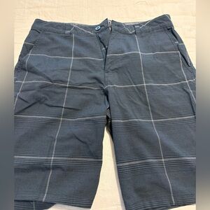 Hang Ten Navy Striped Shorts